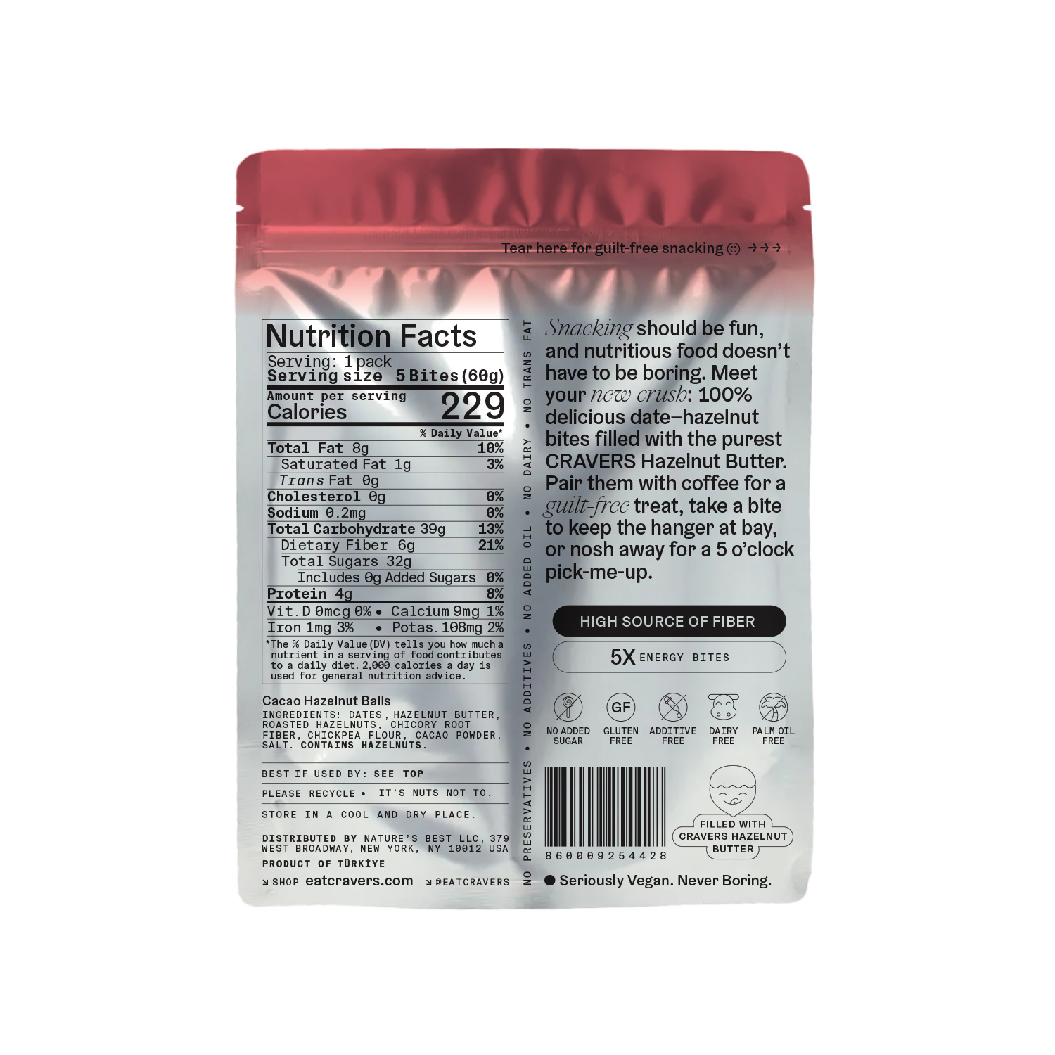 Cacao Hazelnut Bites