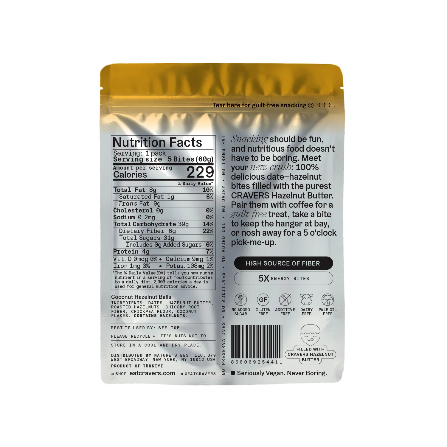 Coconut Hazelnut Bites