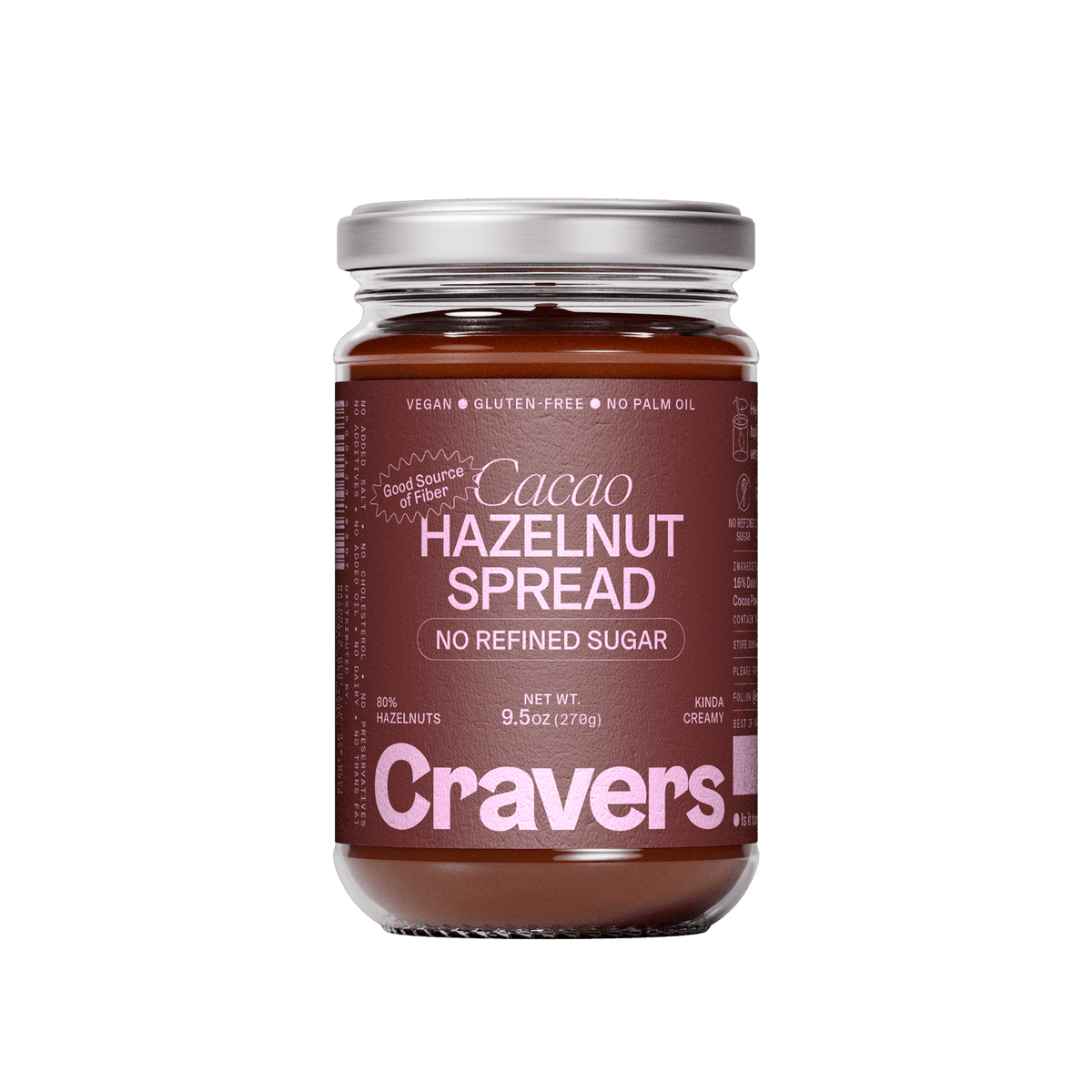 Cacao Hazelnut Spread (9.5oz)
