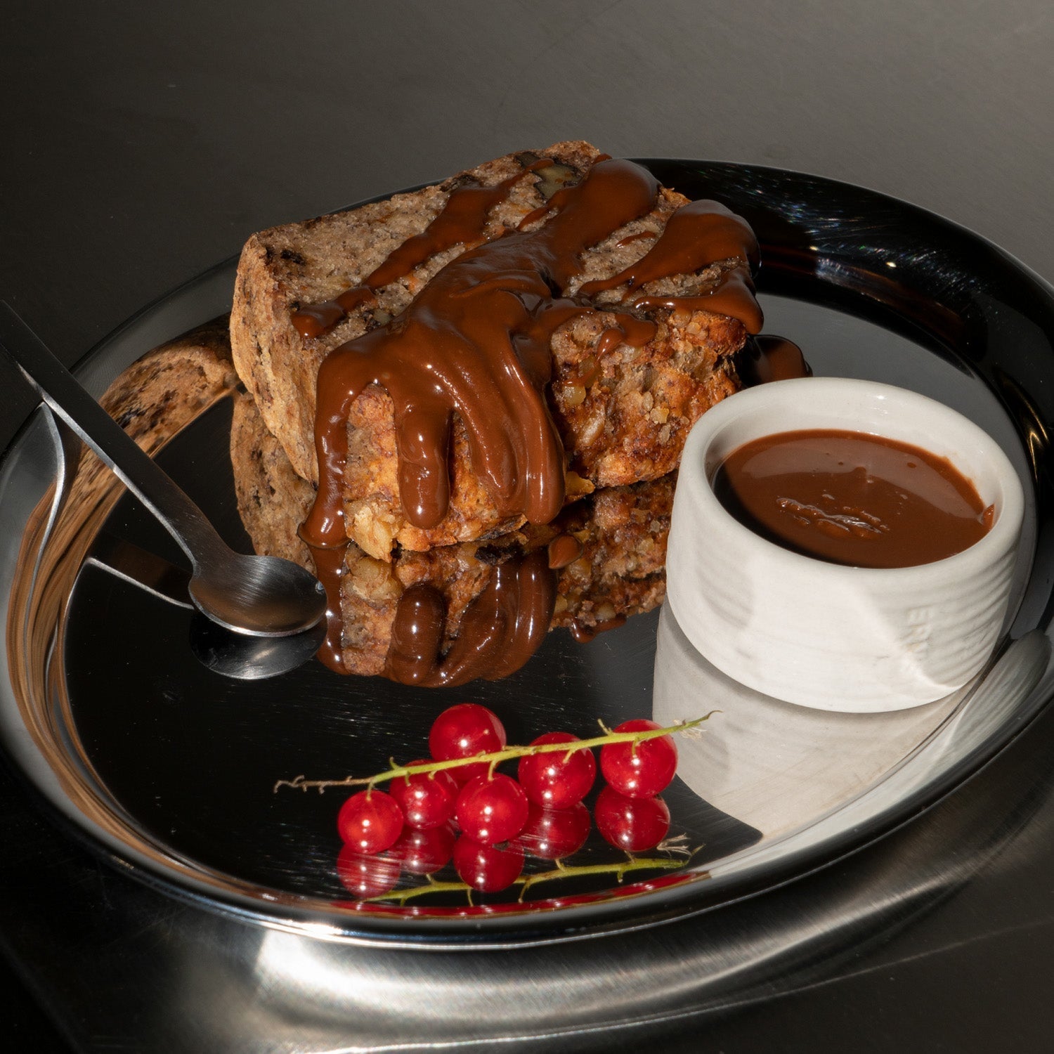 cravers cacao hazelnut spread on top of bread