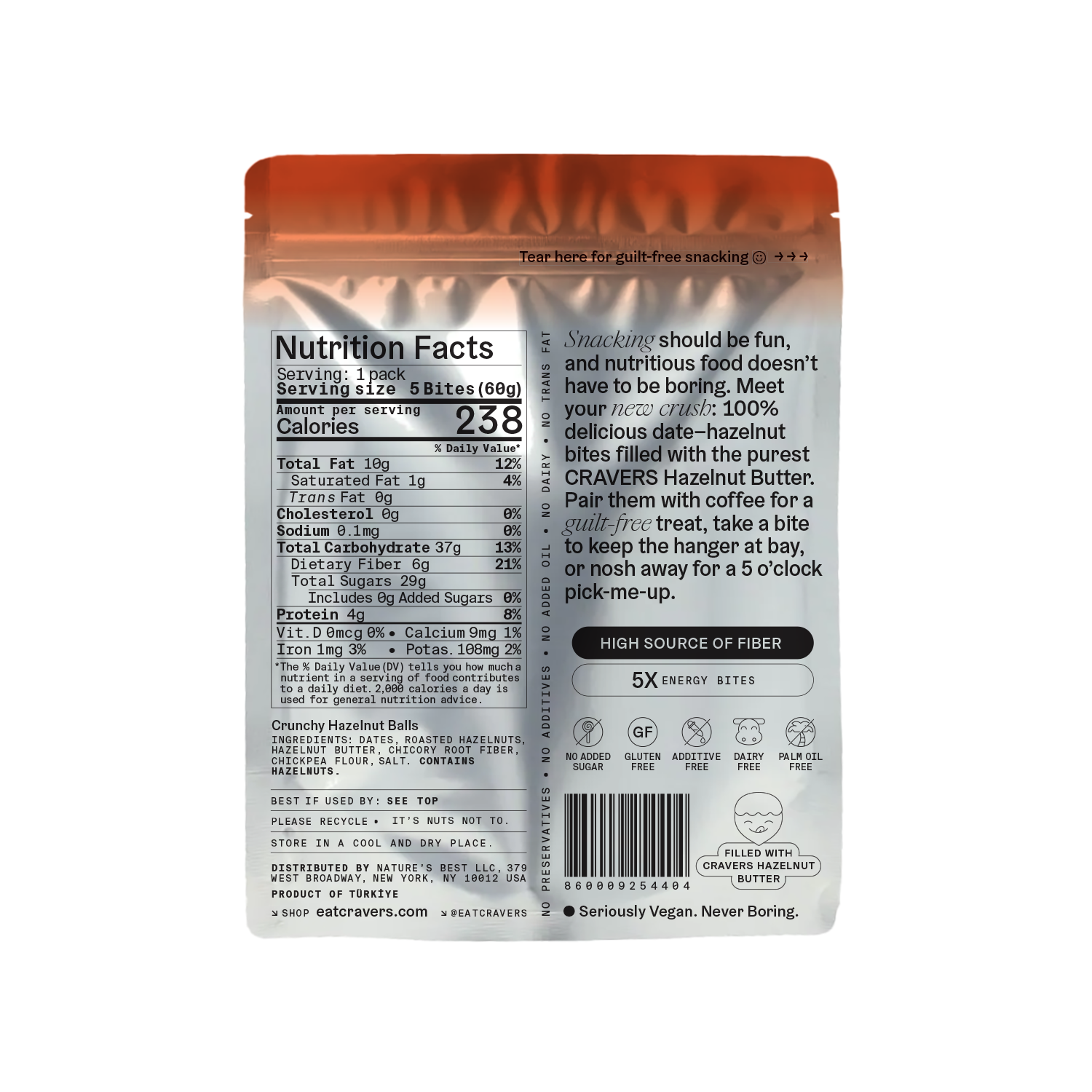 Crunchy Hazelnut Bites